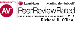Martindale-Hubbell Peer Reviewed: AV® Rated Martindale-Hubbell Peer Reviewed: AV® Rated